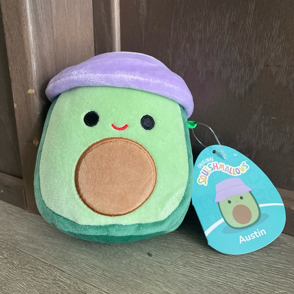 NWT 5” Squishmallows Austin the Avocado Plush